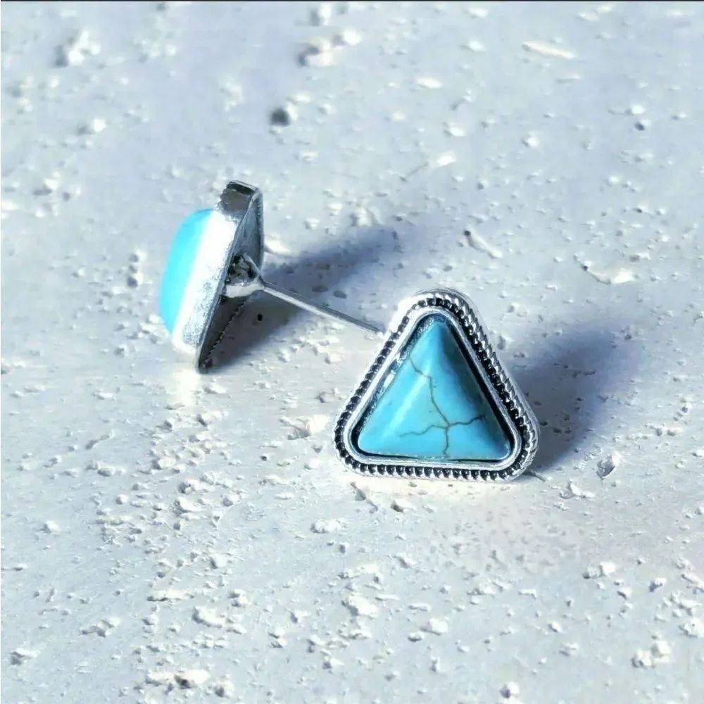 Triangle Stud Earrings #2460
